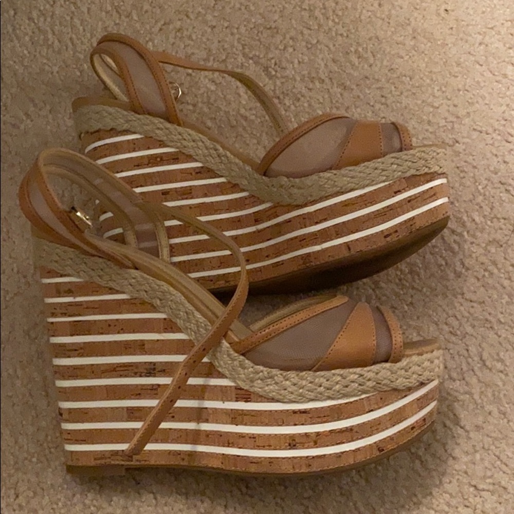 Barely worn wedges